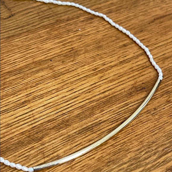 Carolee Seed Pearl/ Silver Necklace - Picture 3 of 6